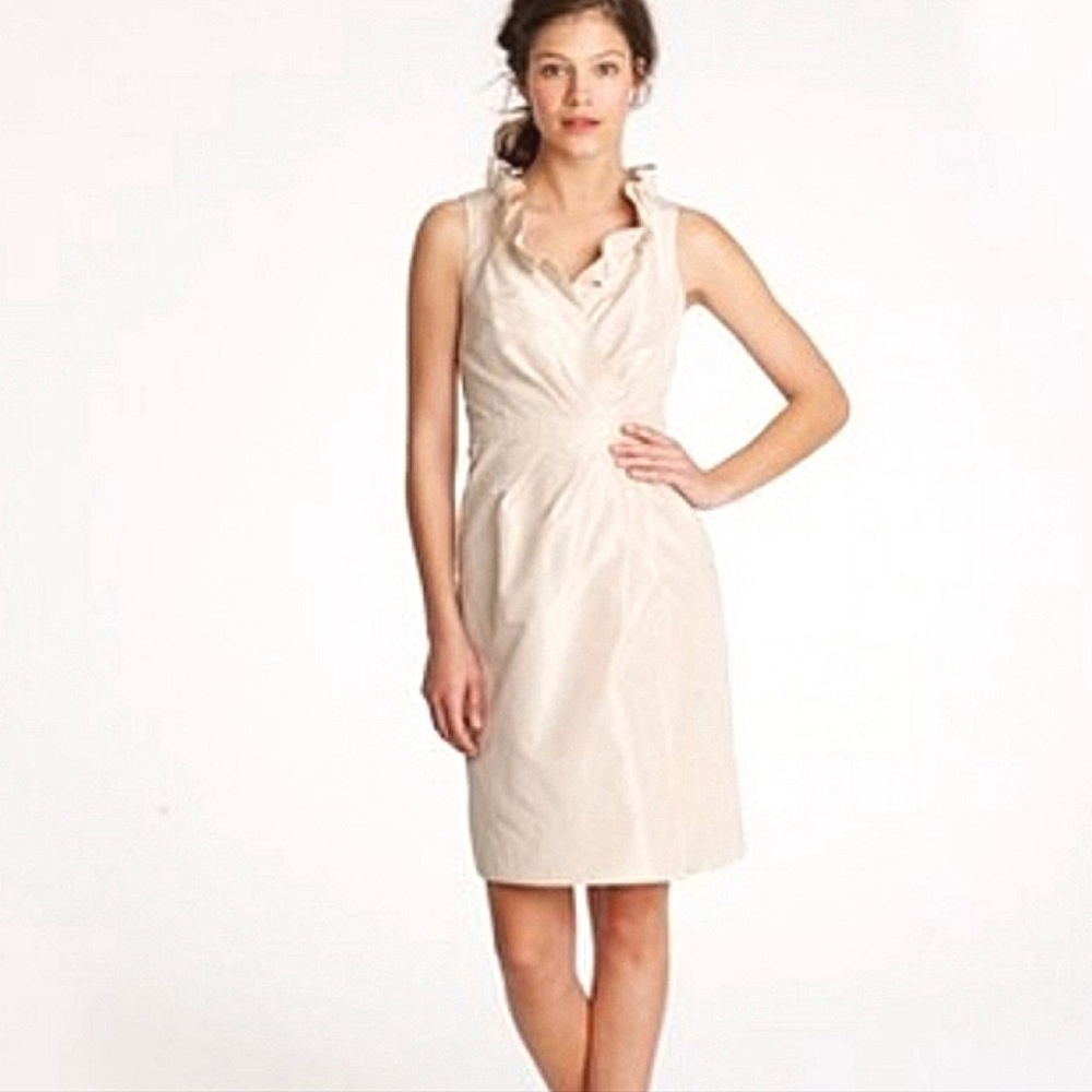 J. Crew Blakley Taffeta Silk Dress